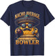 Nacho Average Bowler Mexican Bowling Cinco De Mayo Fiesta T-Shirt - T-Shirt | Navy