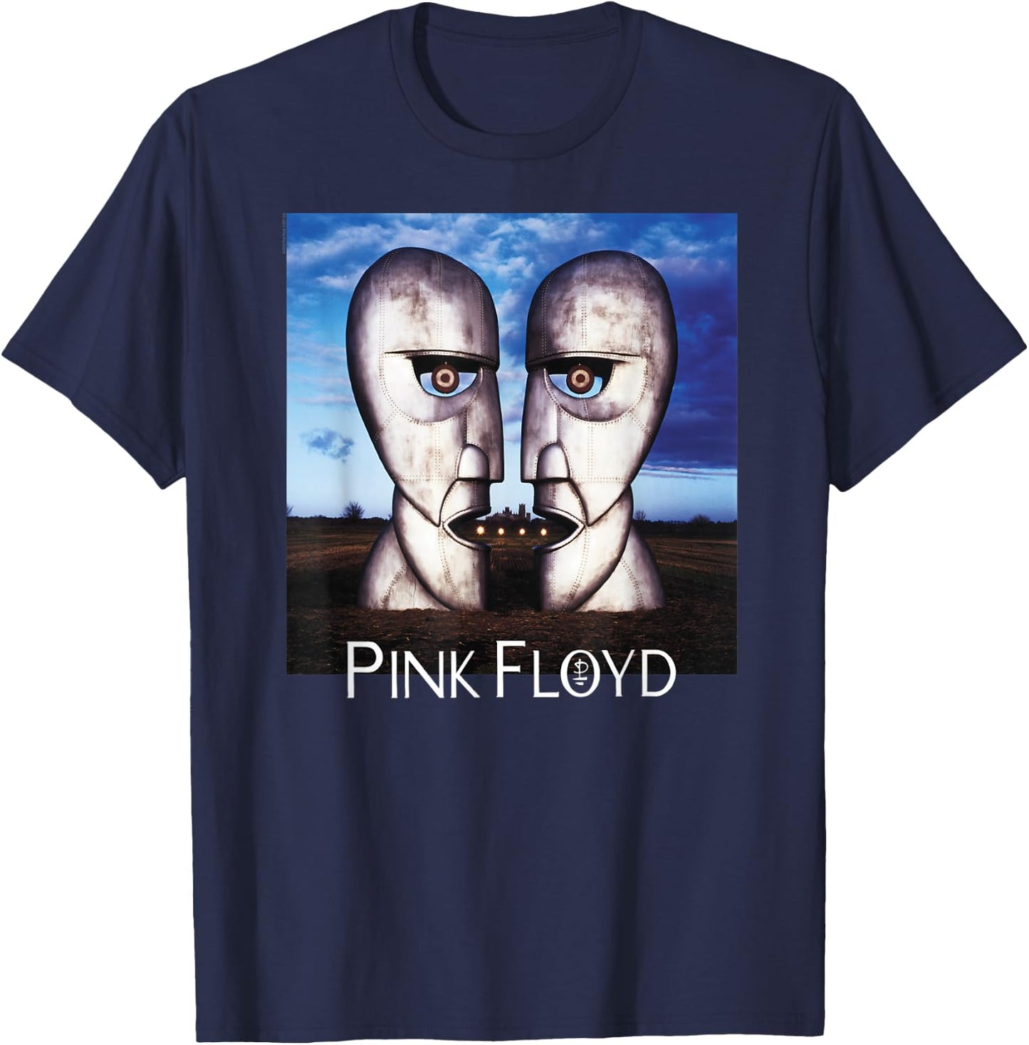 Pink Floyd Division Bell Rock Music Band , black T-Shirt - T-Shirt | Navy