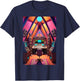 Psychedelic Sound Engineer Audio Engineer Recording Studio T-Shirt - T-Shirt | Navy