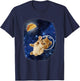 Crazy Space Taco Kitty Cat T-Shirt - T-Shirt | Navy