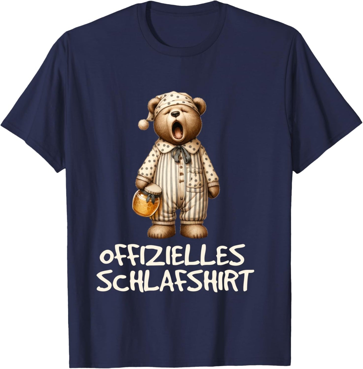 Official Bear Sleep Shirt T-Shirt - T-Shirt | Navy