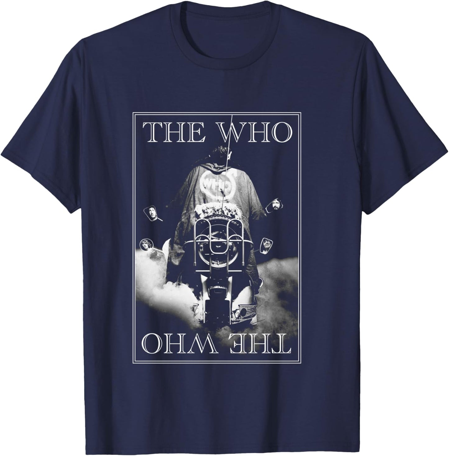 The Official Quadrophenia Bike of Who Shirt, black, S T-Shirt - T-Shirt | Navy