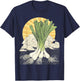 Poireau Motif Légumes Art Poireau T-Shirt - T-Shirt | Navy