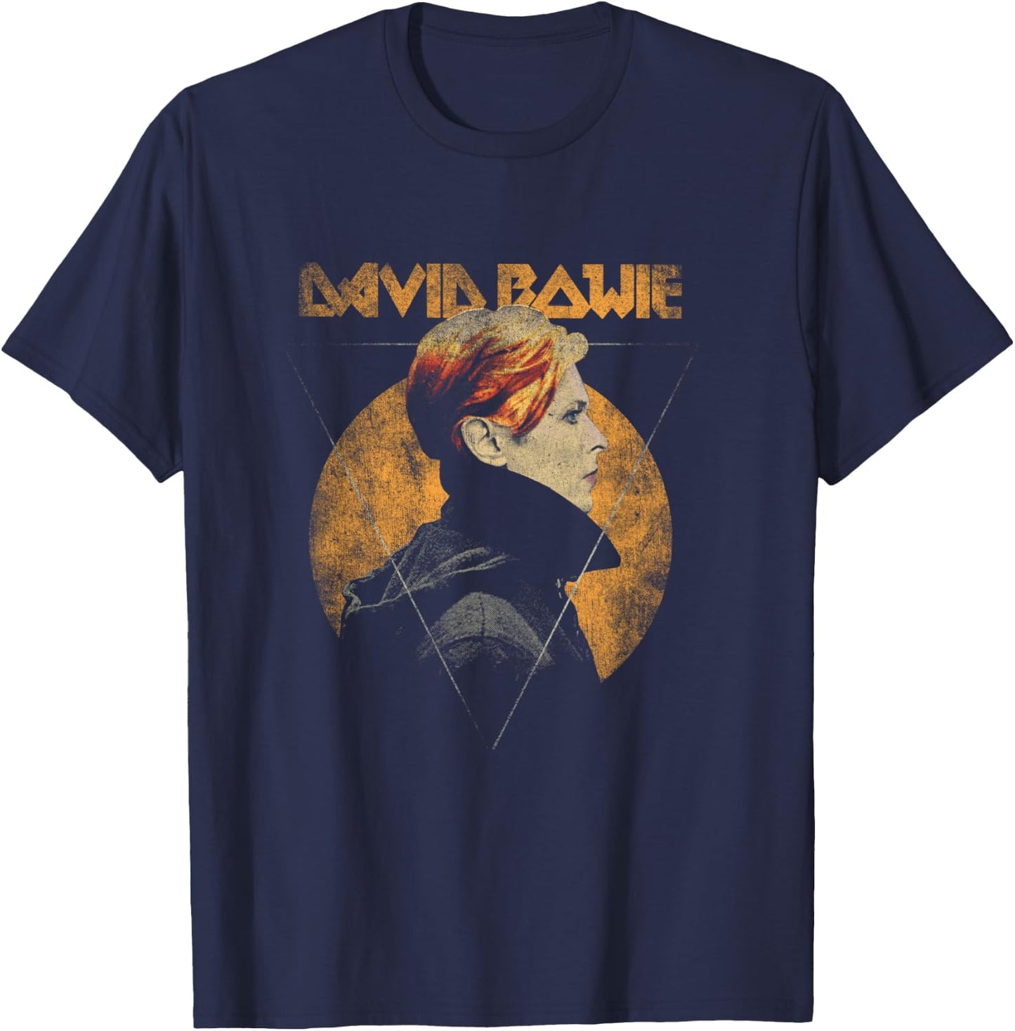 David Bowie - Triangle Shirt, black T-Shirt - T-Shirt | Navy