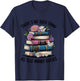 There Is No Such Thing As Too Many Books Lover Women Kids T-Shirt - T-Shirt | Navy