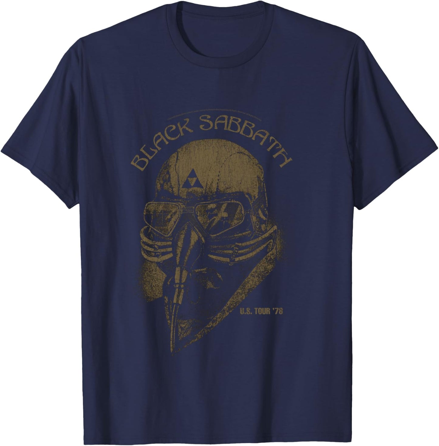 Black Sabbath Official U.S Tour '78 Shirt, black T-Shirt - T-Shirt | Navy