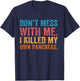 Don't Mess With-me I Killed My Own Pancreas Funny Quote T1D T-Shirt - T-Shirt | Navy