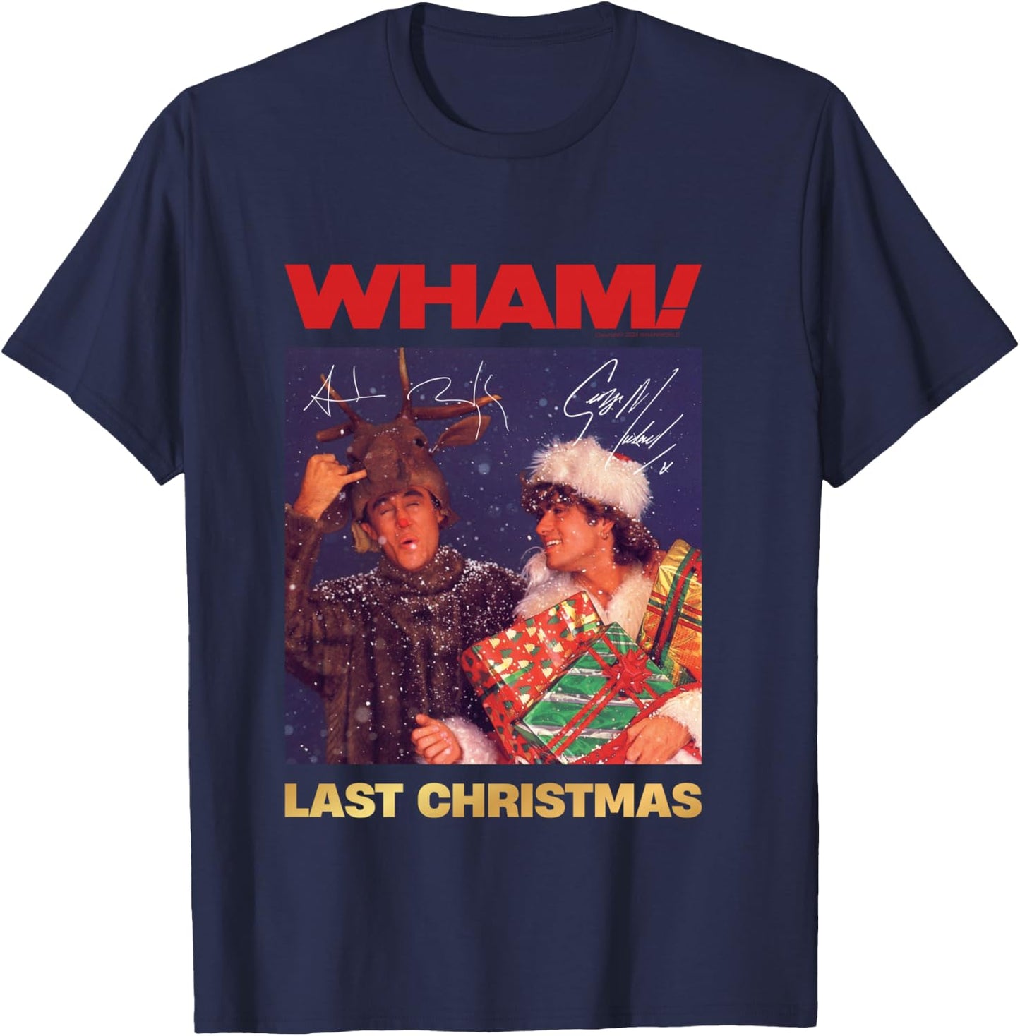 Amazon Last Christmas Signature Edition Exclusive Edition T-Shirt - T-Shirt | Navy