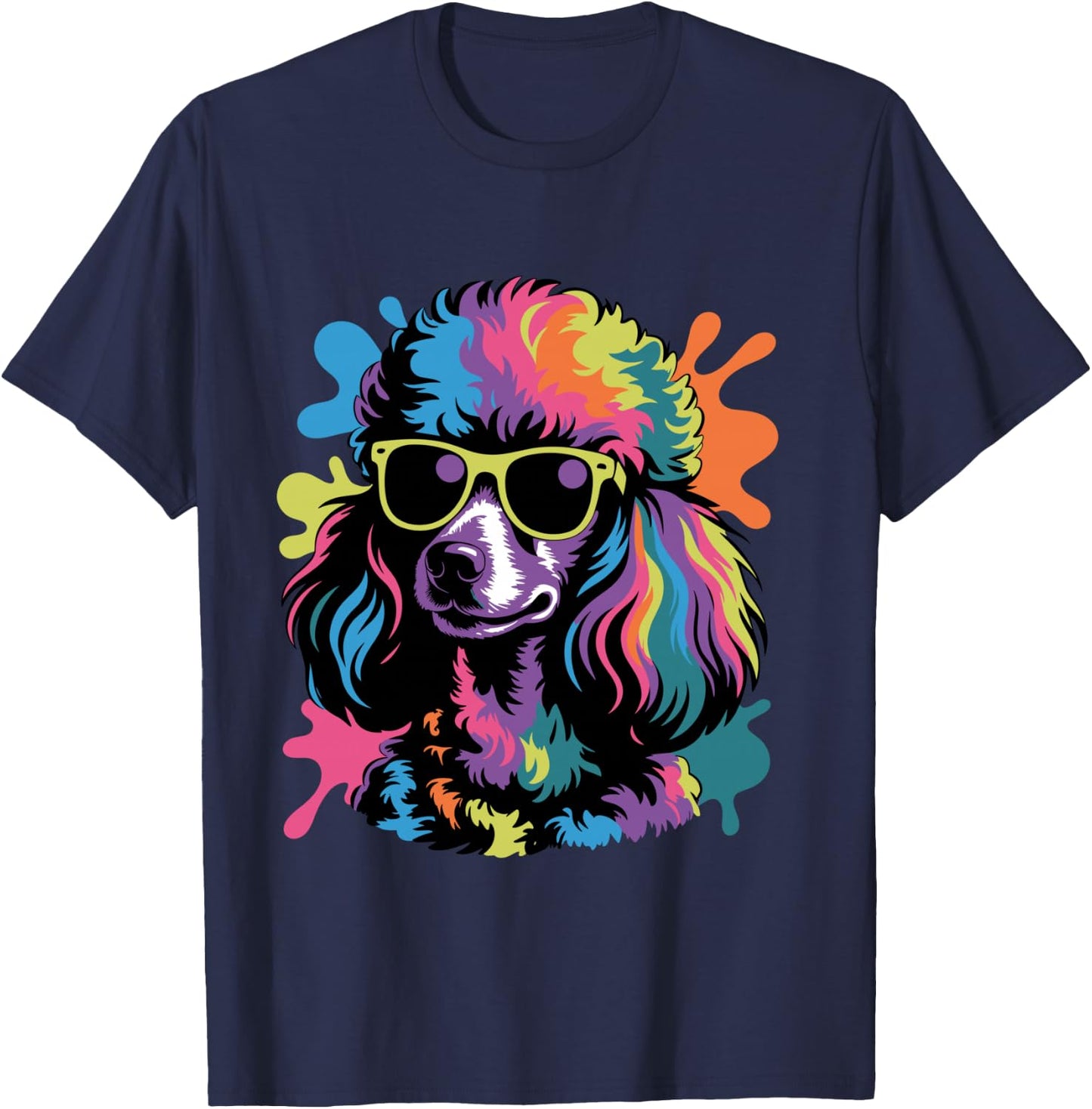 Best Standard Poodle Design Women Dog Poodle Lover T-Shirt - T-Shirt | Navy