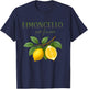 Limoncello Per Favore Lemons Travel Vacation Summer Italy T-Shirt - T-Shirt | Navy
