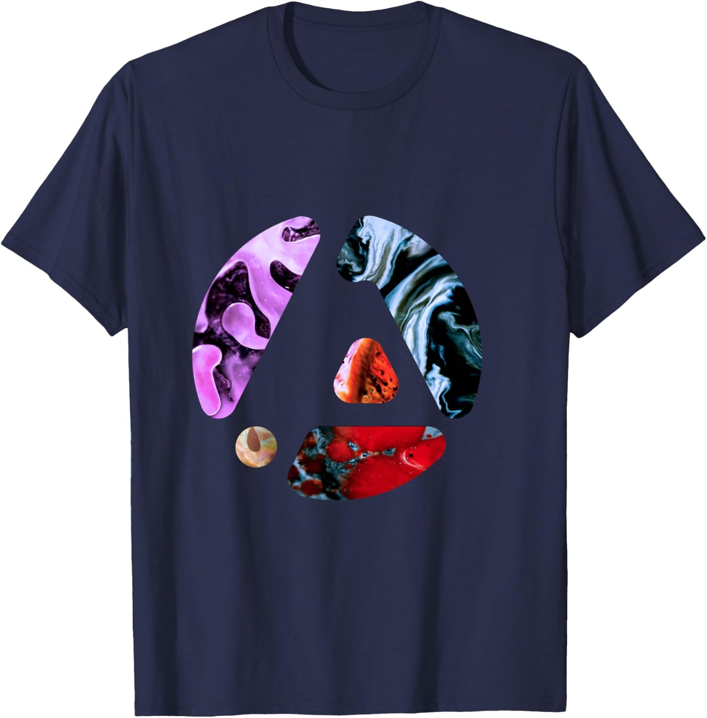 Linkin Park from Zero Neon Logo T-Shirt - T-Shirt | Navy