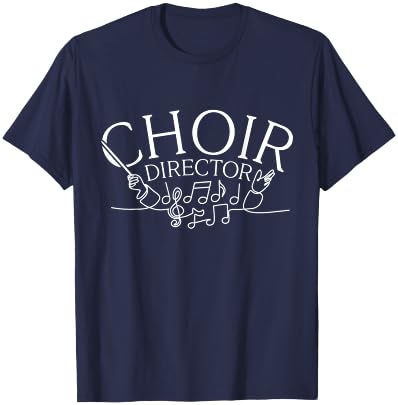 Choir Music Choir Teacher Choir Music Choir Conducting T-Shirt - T-Shirt | Navy