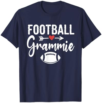 Football Grammie Sports Football Lover T-Shirt - T-Shirt | Navy