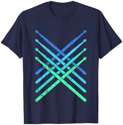 Schlagzeug Schlagzeuger Drummer Jungen Kinder Herren T-Shirt - T-Shirt | Navy