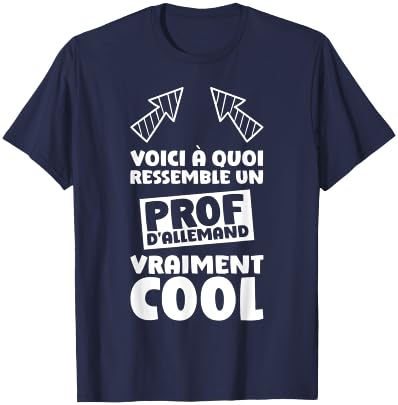 German Teacher Funny Quote German Teacher T-Shirt - T-Shirt | Navy
