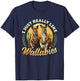 I Just Really Like Wallabies Wallaby Lover Wallaby Kangaroo T-Shirt - T-Shirt | Navy
