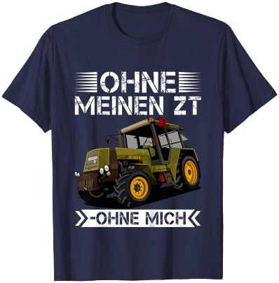 ZT 323 Tractor Agricultural Machine T-Shirt - T-Shirt | Navy