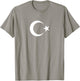 Türkei Türkische Flagge Türkisch Bayragi, Ay Yildiz T-Shirt - T-Shirt | Sand