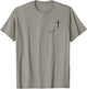 Jesus with Cross Christian , White T-Shirt - T-Shirt | Sand