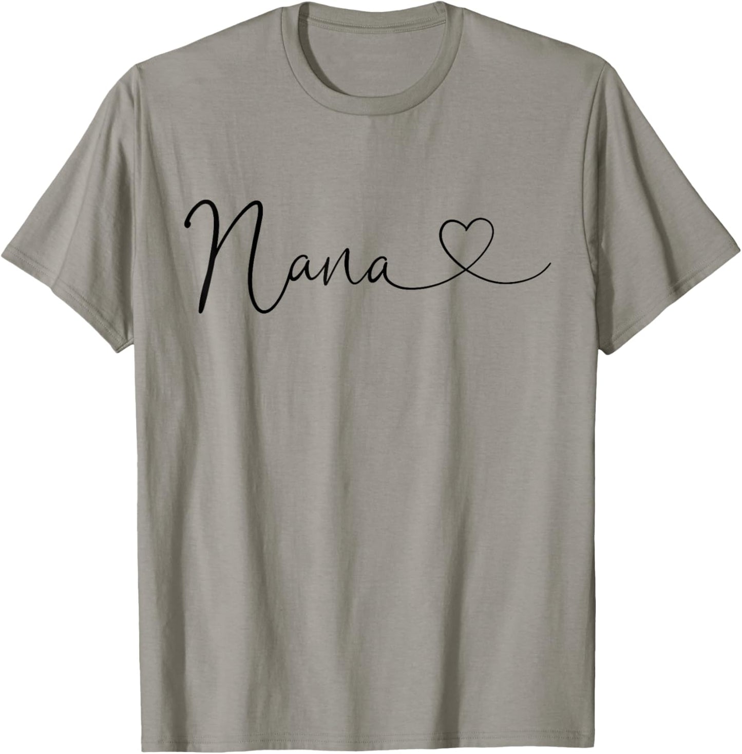 Nana for Grandma, Women, Christmas, Mother's Day, Birthday , grey, S T-Shirt - T-Shirt | Sand