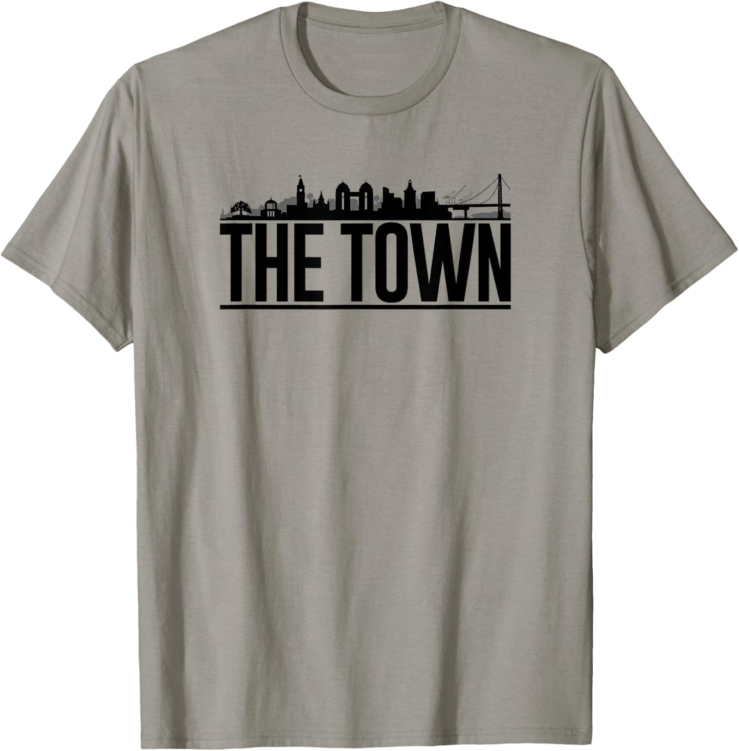 Oakland Shirt - The Town Skyline T-Shirt - T-Shirt | Sand