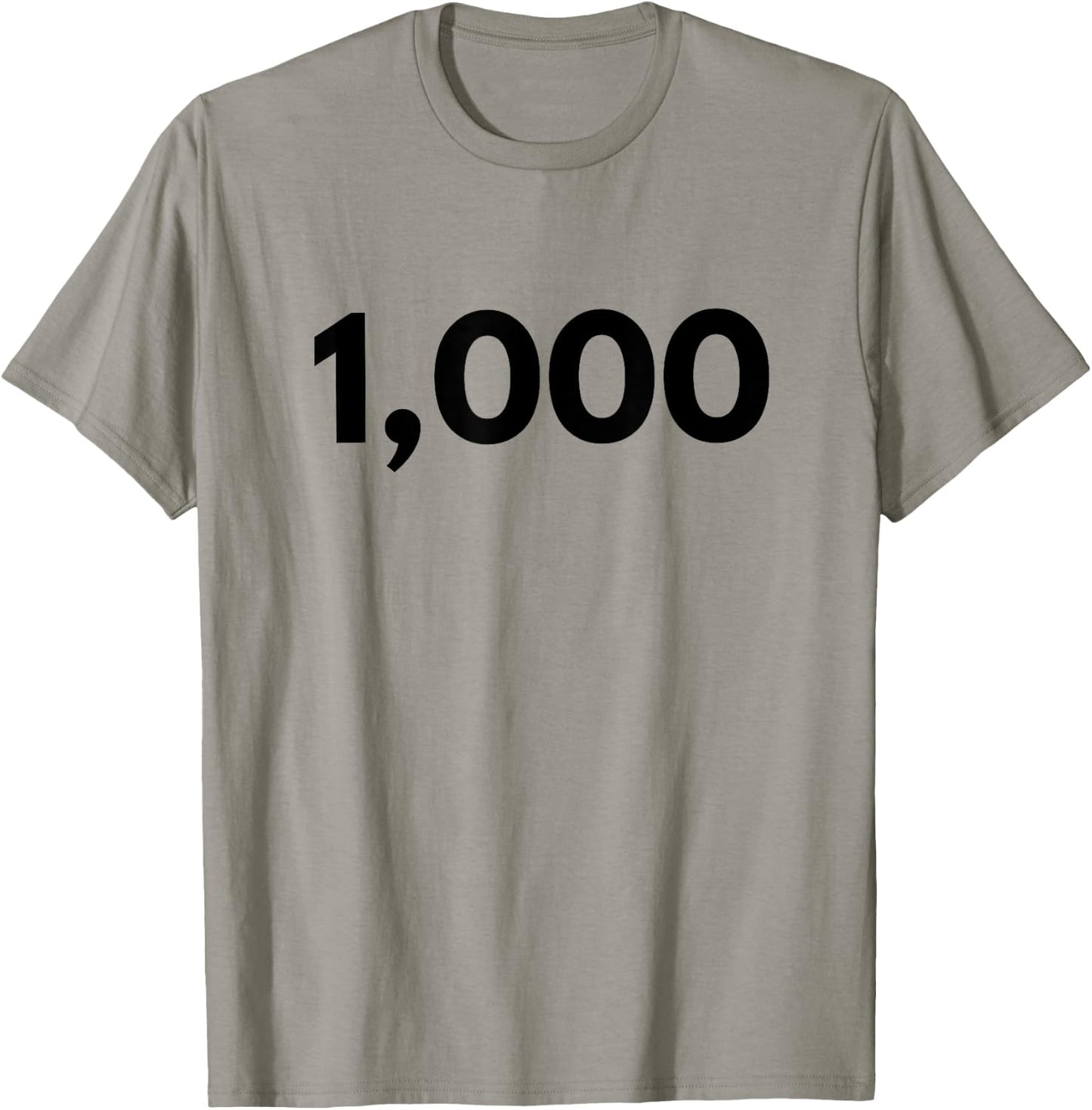 Number 1000 - Best One Thousand Year Old T-Shirt - T-Shirt | Sand