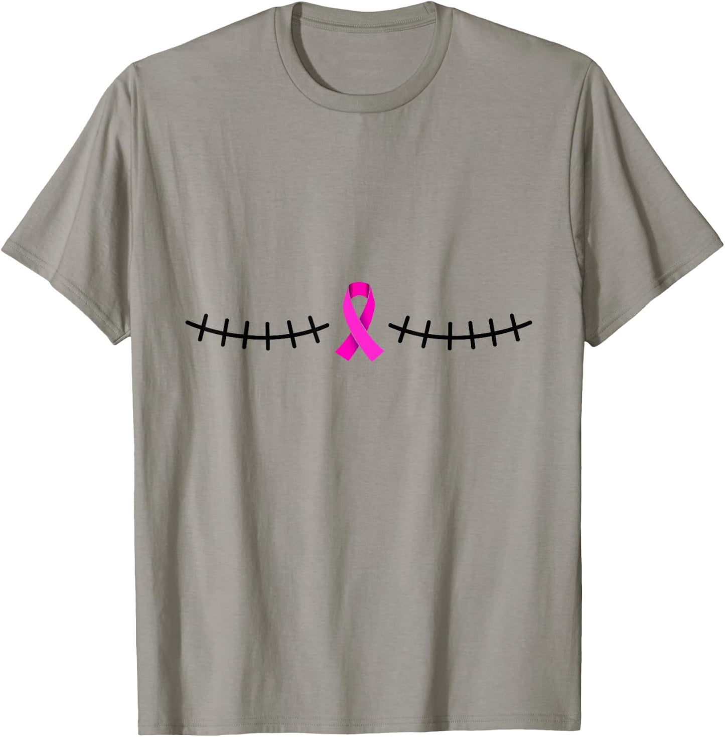 Double mastectomy scar breast cancer survivor T-Shirt - T-Shirt | Sand