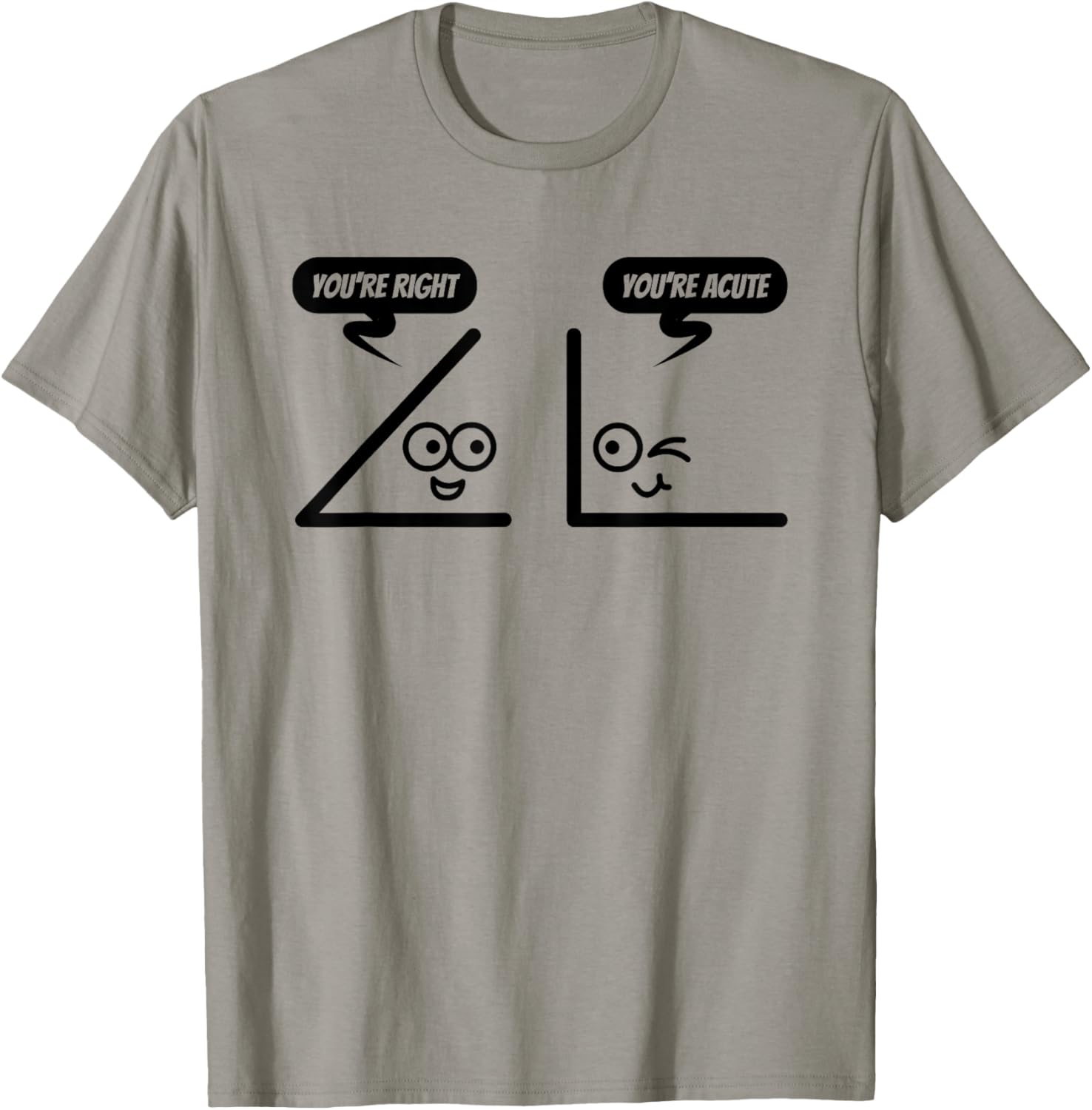 Funny Geometry Shirt For Math Teachers And Lovers - Angles Men Women Kids T-Shirt - T-Shirt | Sand