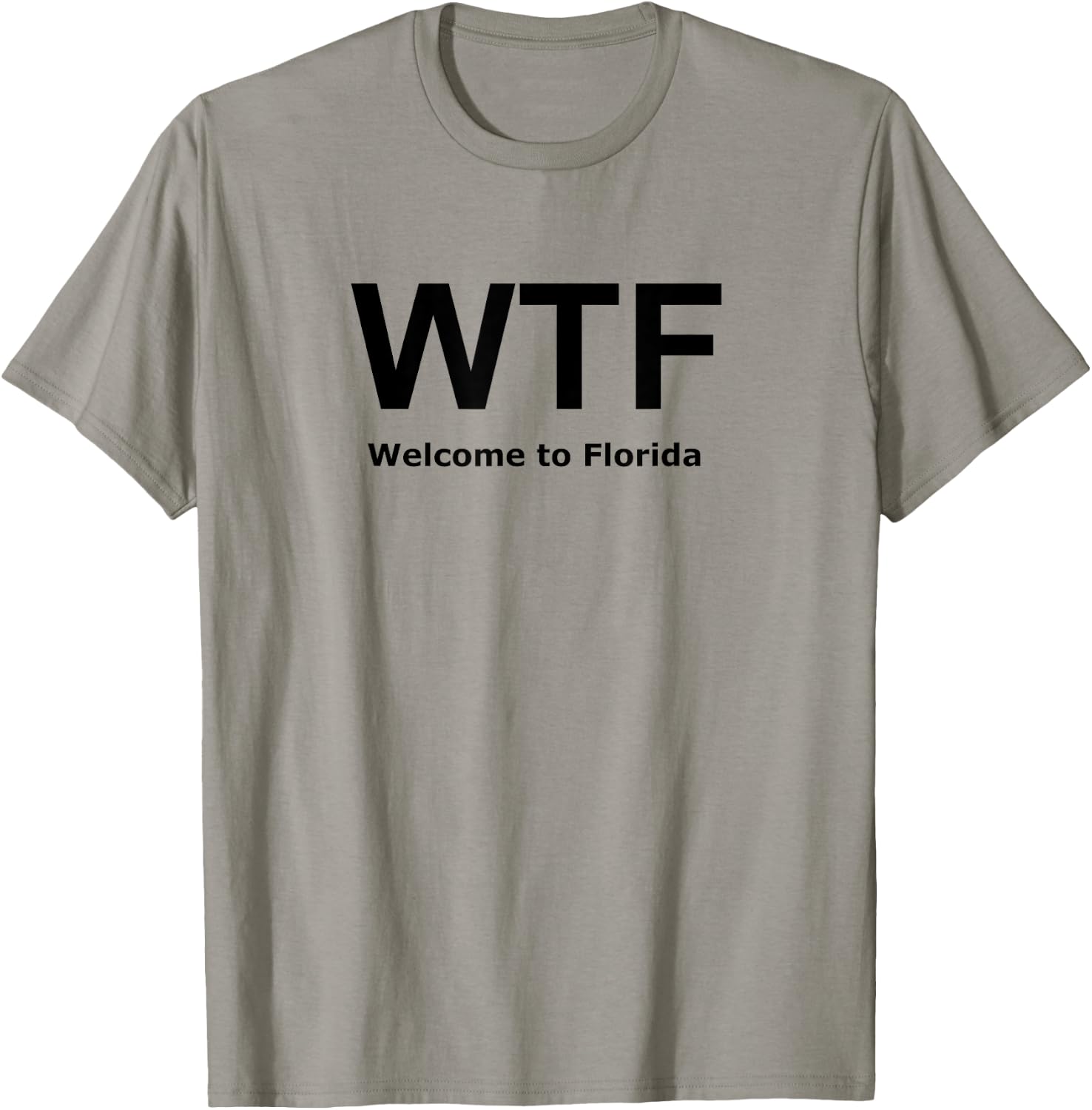 Welcome to Florida WTF Funny Novelty T-Shirt - T-Shirt | Sand