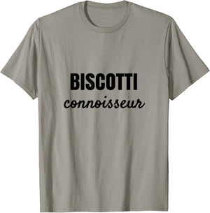 Biscotti Connoisseur Dessert Lovers T-Shirt - T-Shirt | Sand