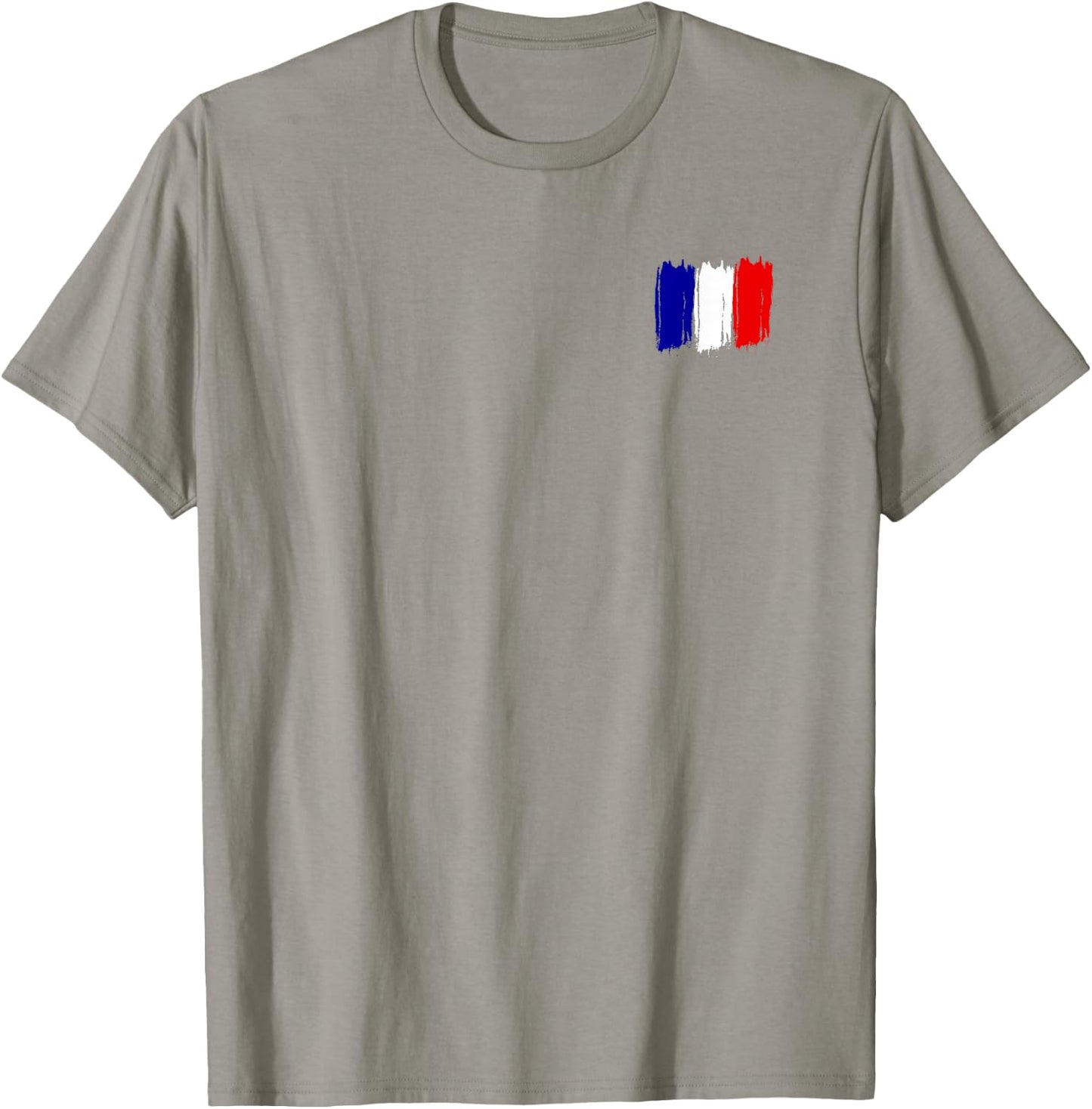 Drapeau France simple bleu blanc rouge 14 juillet , white, S T-Shirt - T-Shirt | Sand
