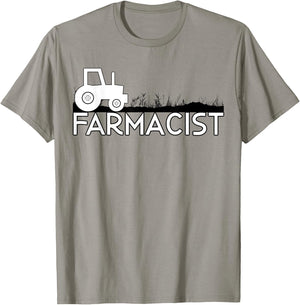Farmacist cultivating god's apothecary - Unique Farmer Gift T-Shirt - T-Shirt | Sand