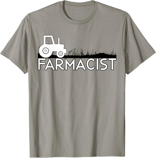 Farmacist cultivating god's apothecary - Unique Farmer Gift T-Shirt - T-Shirt | Sand