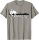 Farmacist cultivating god's apothecary - Unique Farmer Gift T-Shirt - T-Shirt | Sand