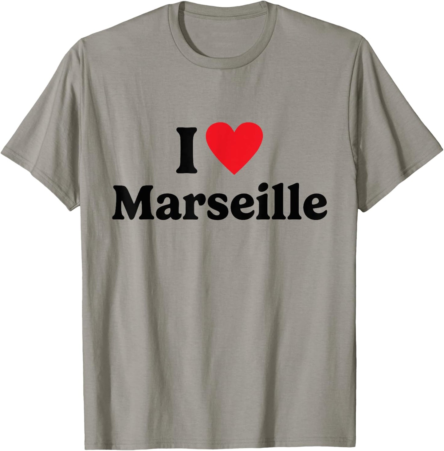 I love Marseille , white, S T-Shirt - T-Shirt | Sand