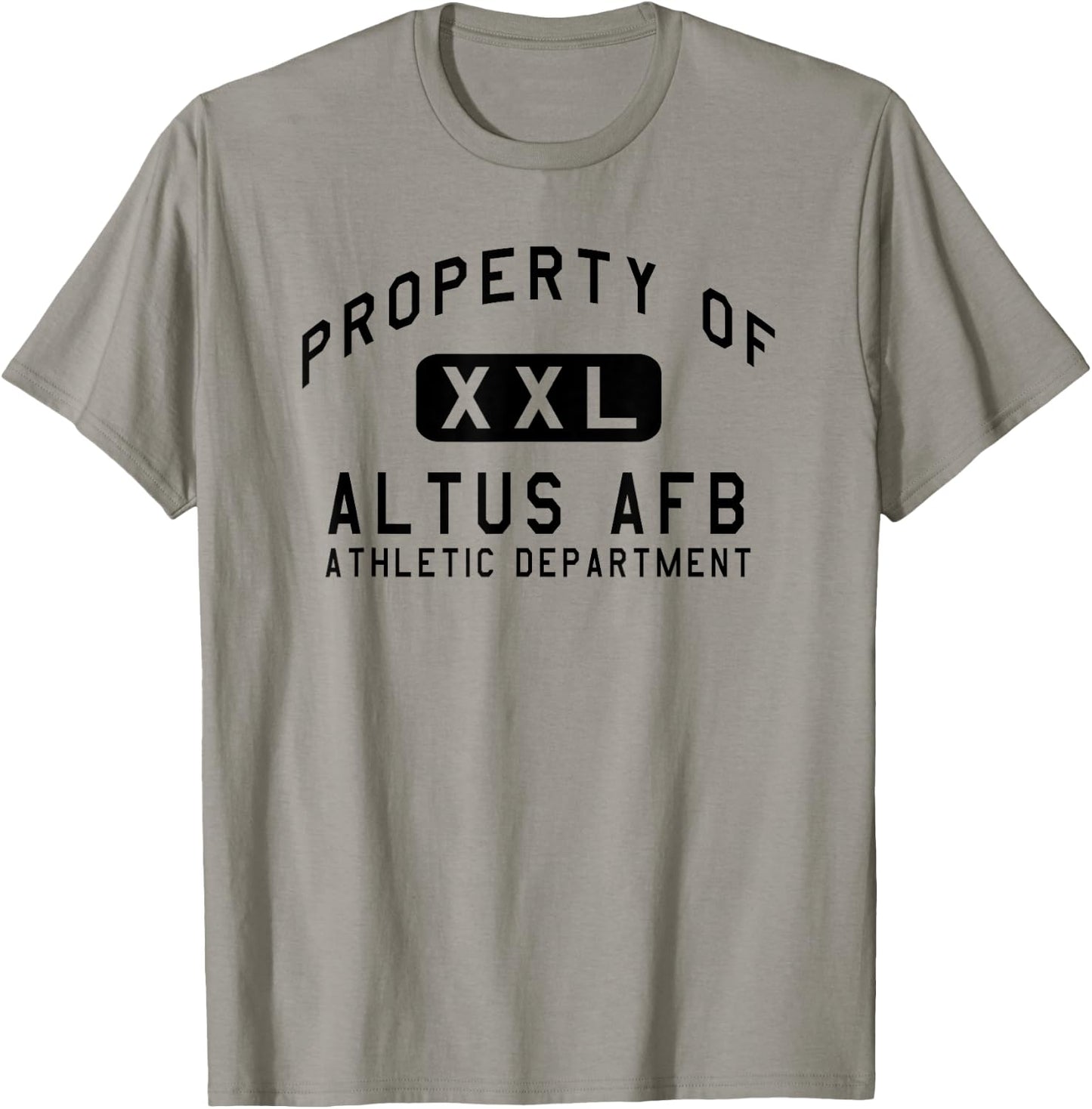 Property of Altus AFB Athletic Department T-Shirt - T-Shirt | Sand