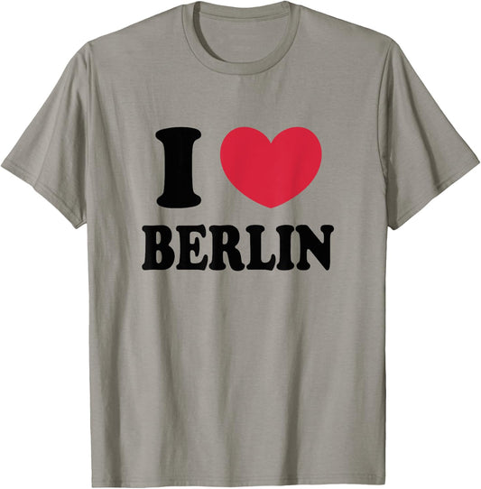 I Love Berlin , white, S T-Shirt - T-Shirt | Sand