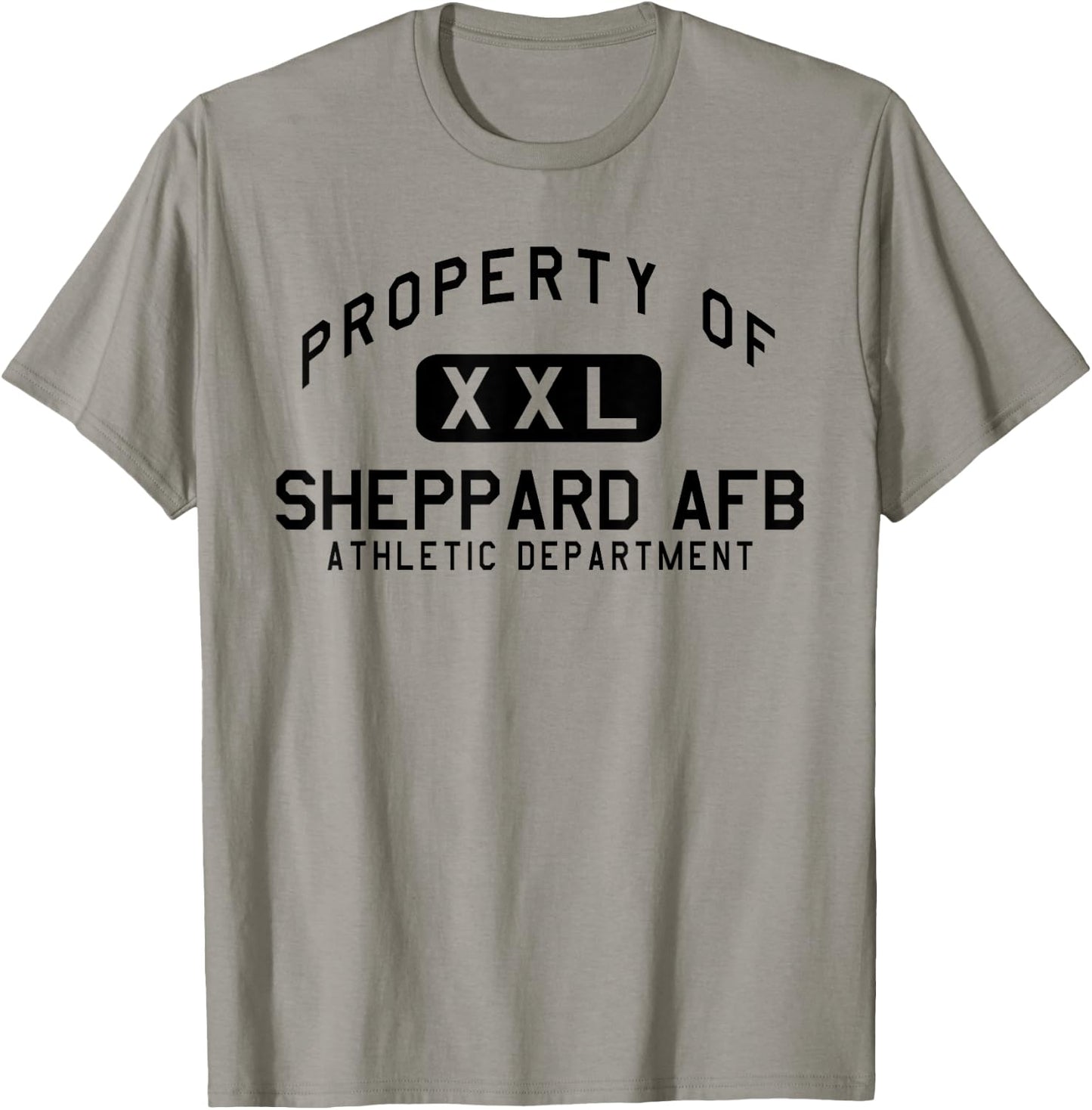 Property of Sheppard AFB Athletic Department T-Shirt - T-Shirt | Sand