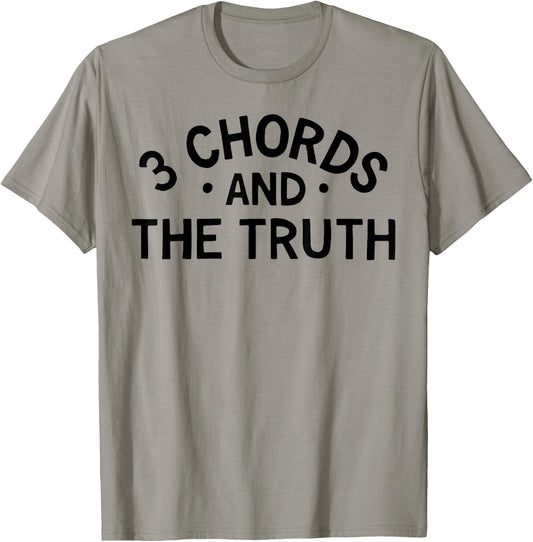 3 Chords And The Truth T-Shirt - T-Shirt | Sand