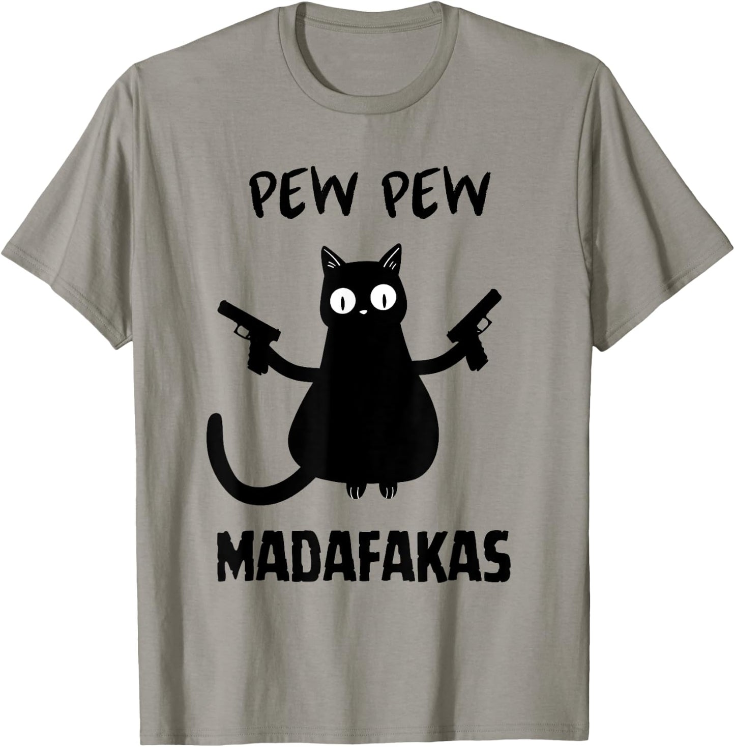 Funny Cat Halloween Madafakas Cat Halloween Spooky Black Cat T-Shirt - T-Shirt | Sand