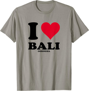 I Love Bali , white, S T-Shirt - T-Shirt | Sand