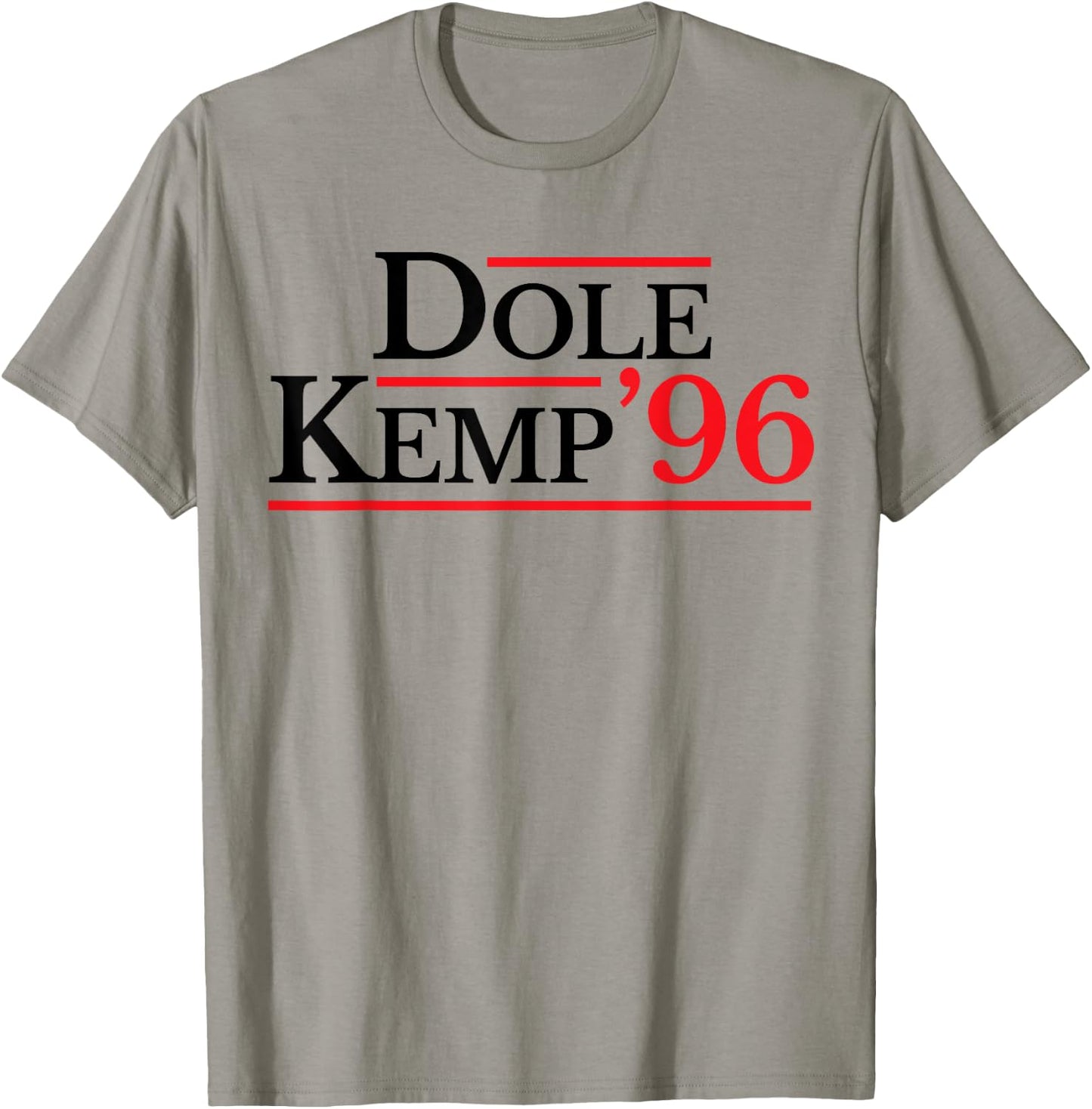 Bob Dole Vintage Political Dole Kemp '96 Election T-Shirt - T-Shirt | Sand