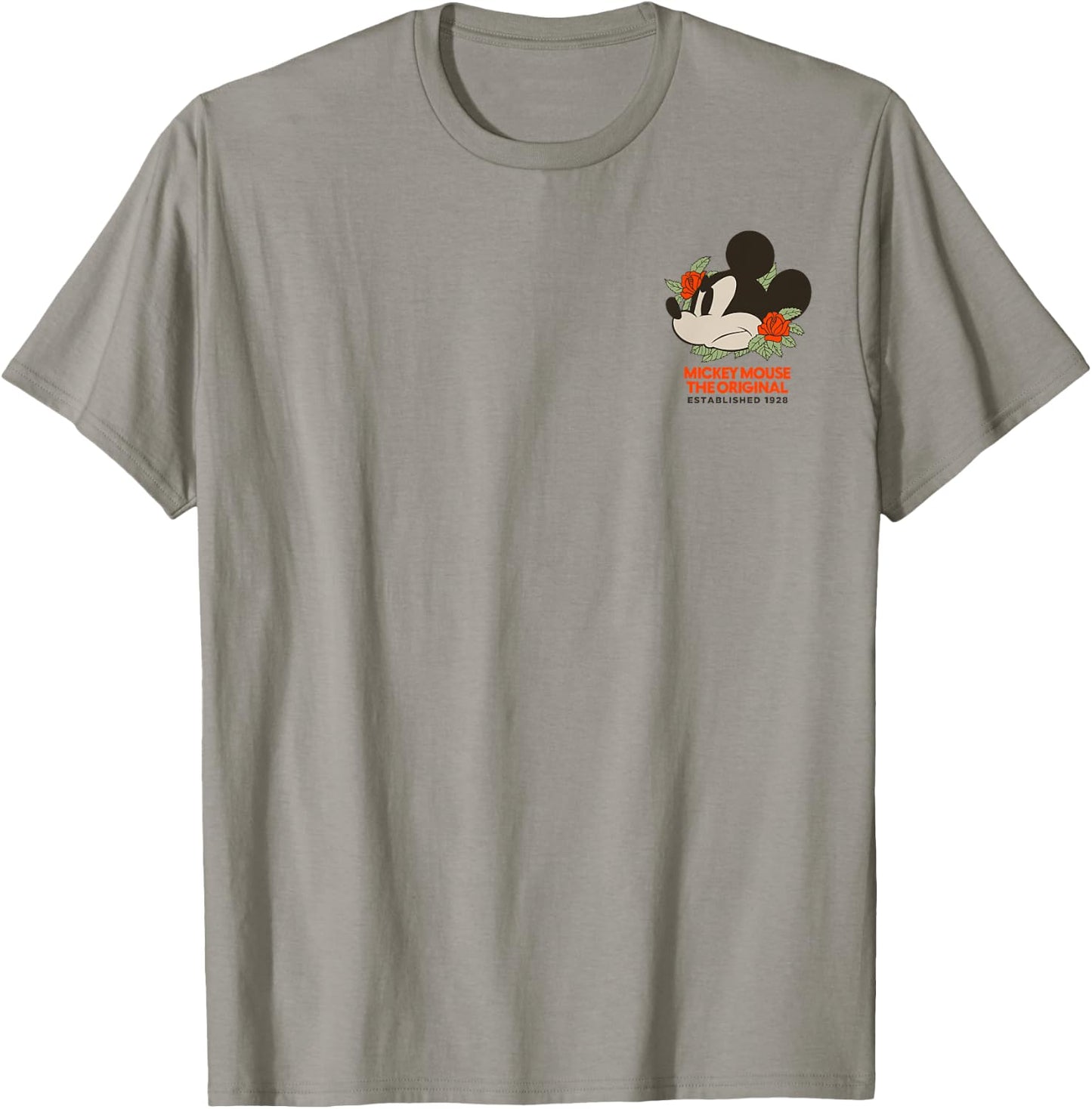 Disney Mickey And Friends The Original Est. 1928 Pocket Logo T-Shirt - T-Shirt | Sand