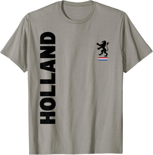 Netherlands Fan , Orange, S T-Shirt - T-Shirt | Sand