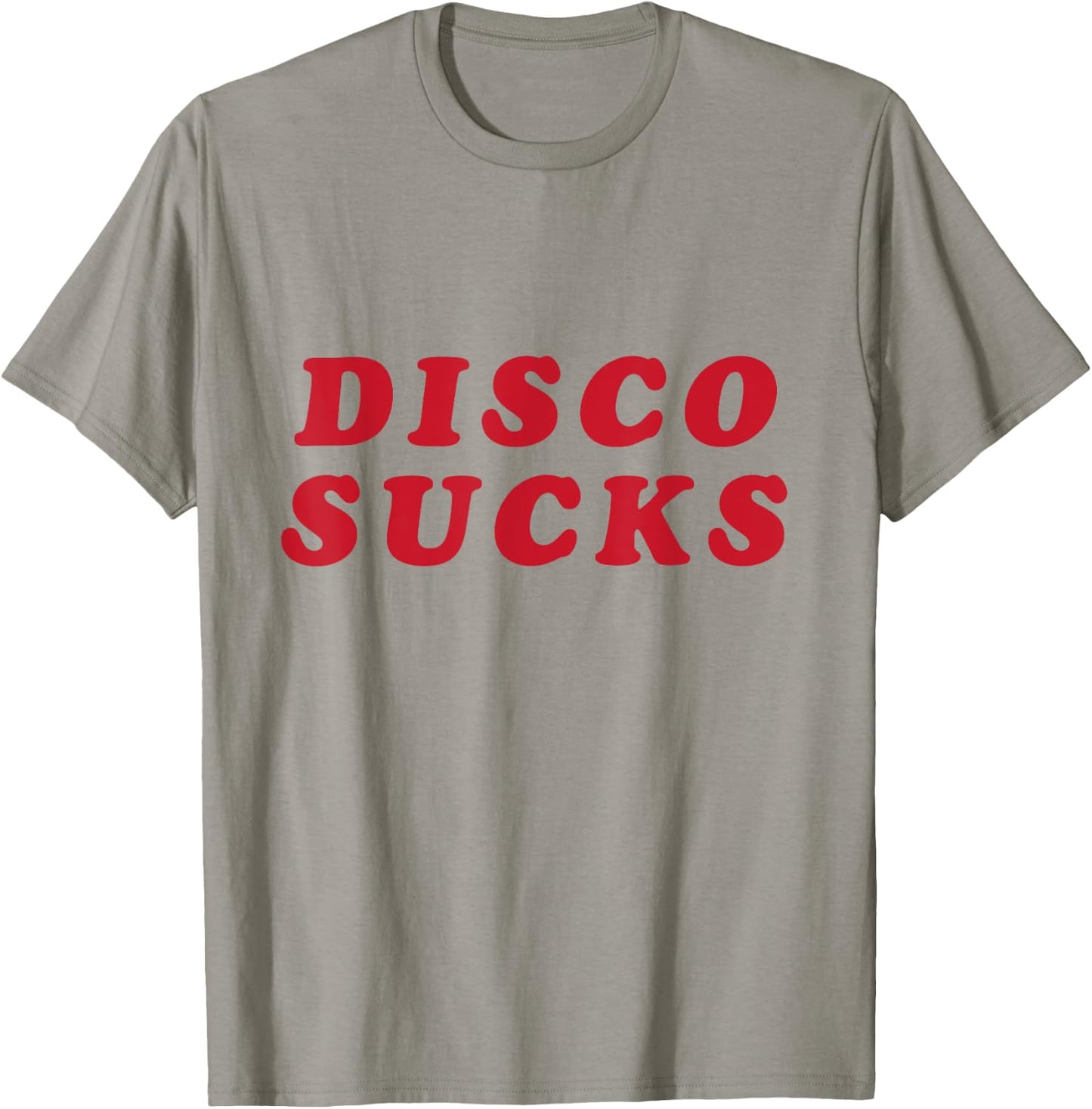 Retro Disco Sucks T Shirt for Vintage 70s Nostalgia fan T-Shirt - T-Shirt | Sand