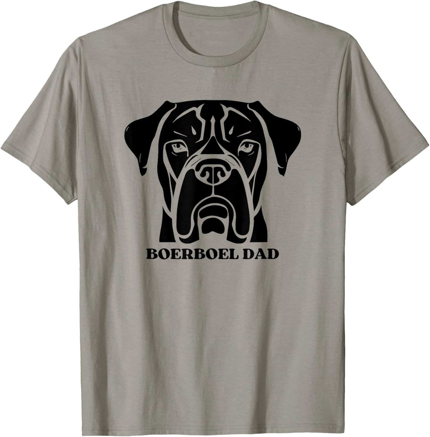 Boerboel Dad Dog Lovers T-Shirt - T-Shirt | Sand