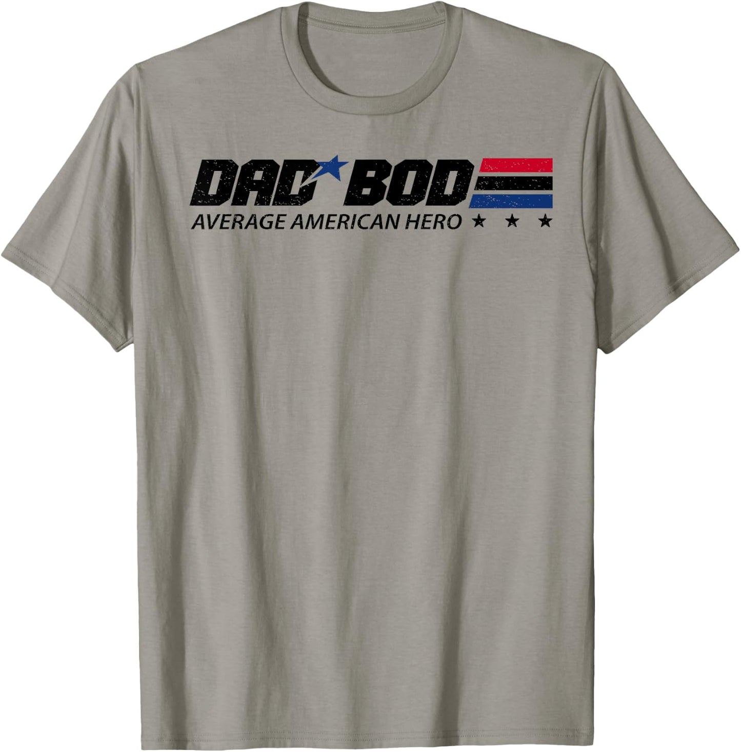Dad Bod Average American Hero T-Shirt - T-Shirt | Sand