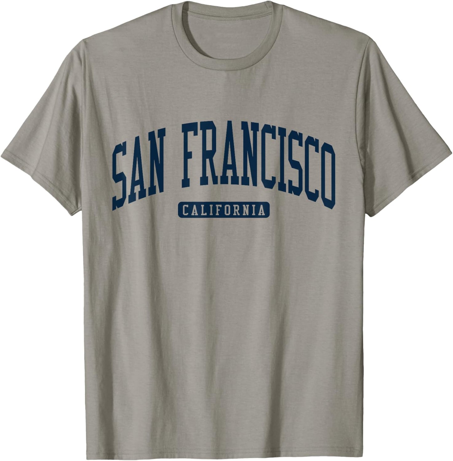San Francisco, Kalifornien, CA, College University, Marineblau T-Shirt - T-Shirt | Sand