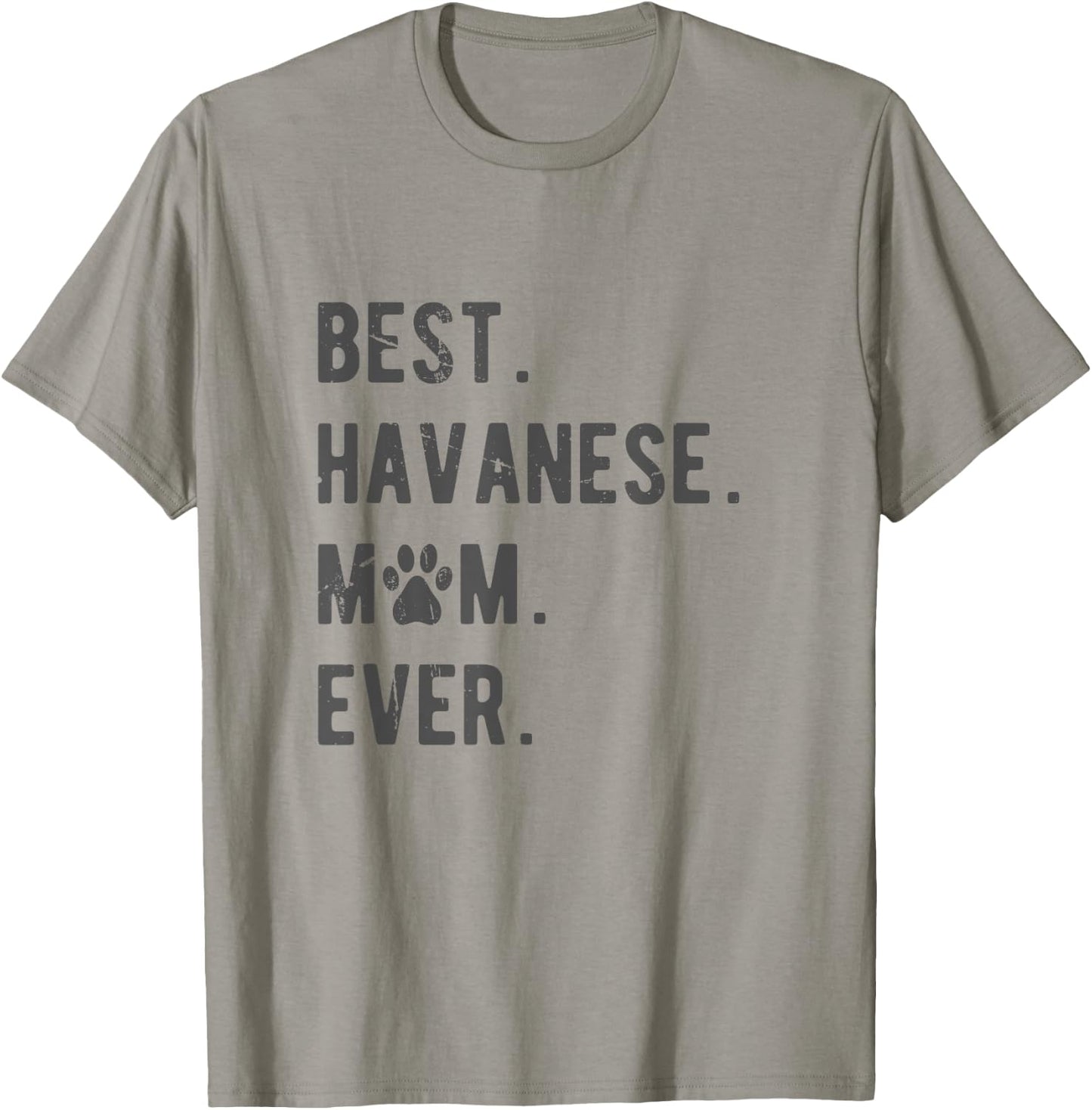 Best Havanese Mom Ever - Funny Havanese Dog Lover Gift Women T-Shirt - T-Shirt | Sand