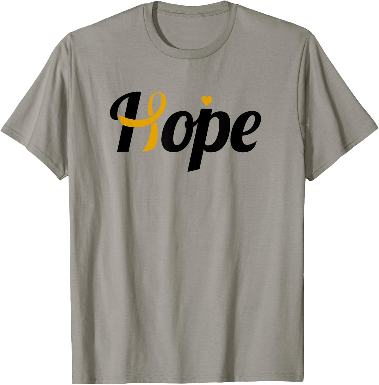 Hope - Childhood Cancer Support Shirt For Childhood Cancer T-Shirt - T-Shirt | Sand
